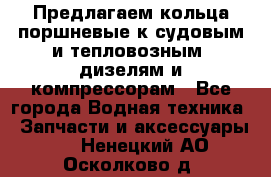 Предлагаем кольца поршневые к судовым и тепловозным  дизелям и компрессорам - Все города Водная техника » Запчасти и аксессуары   . Ненецкий АО,Осколково д.
